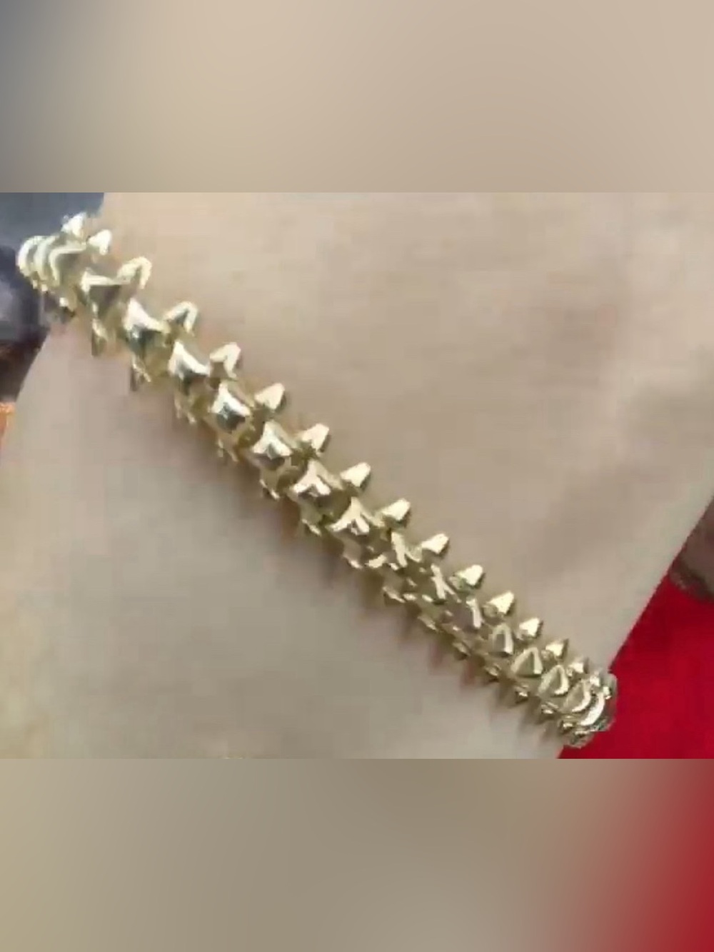 18k yellow gold bracelet